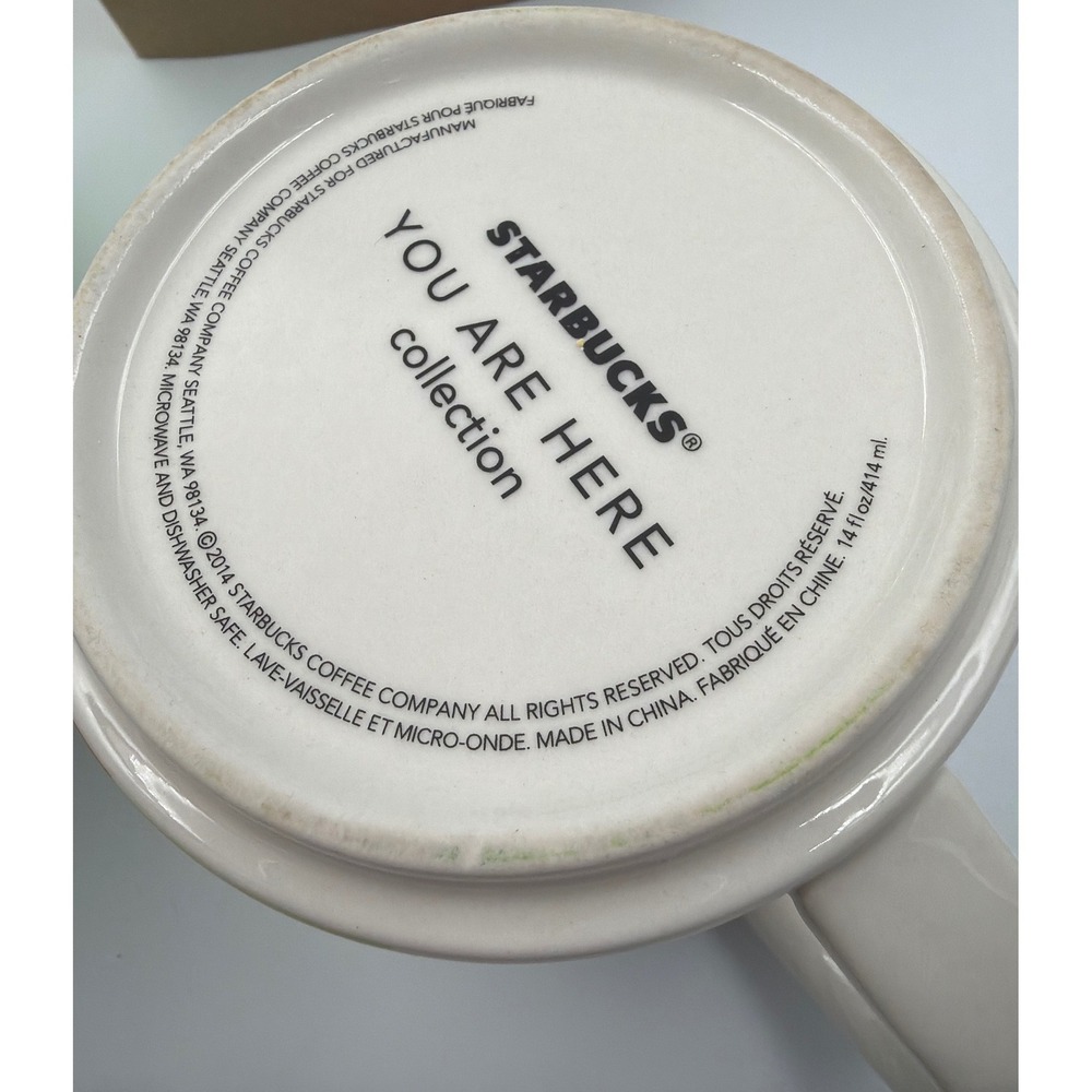 Starbucks You Are Here Collection Tennessee Coffee Mug 14 oz with Box - NEW - Picture 4 of 7